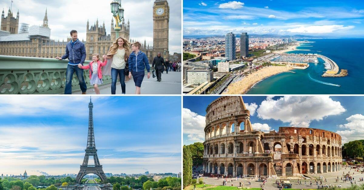 Family-friendly European cities